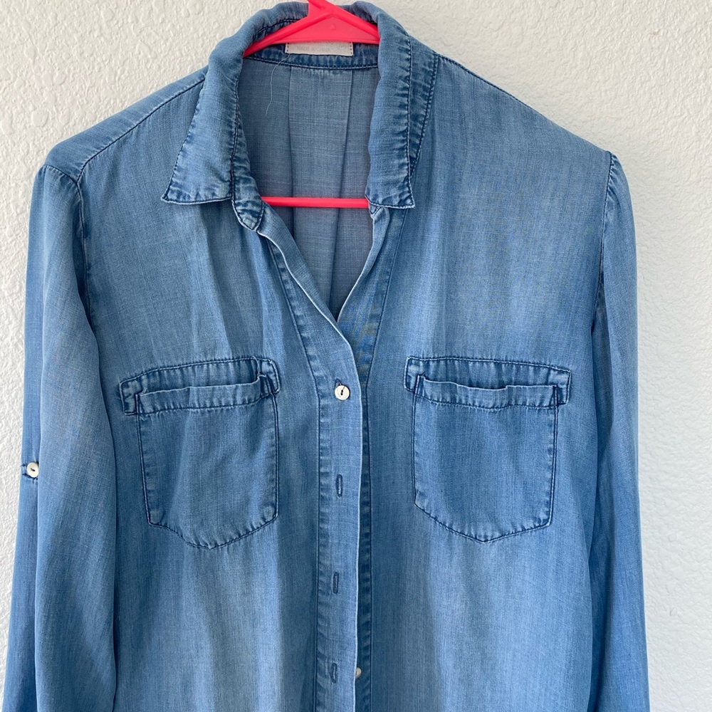 Lightweight denim like shirt